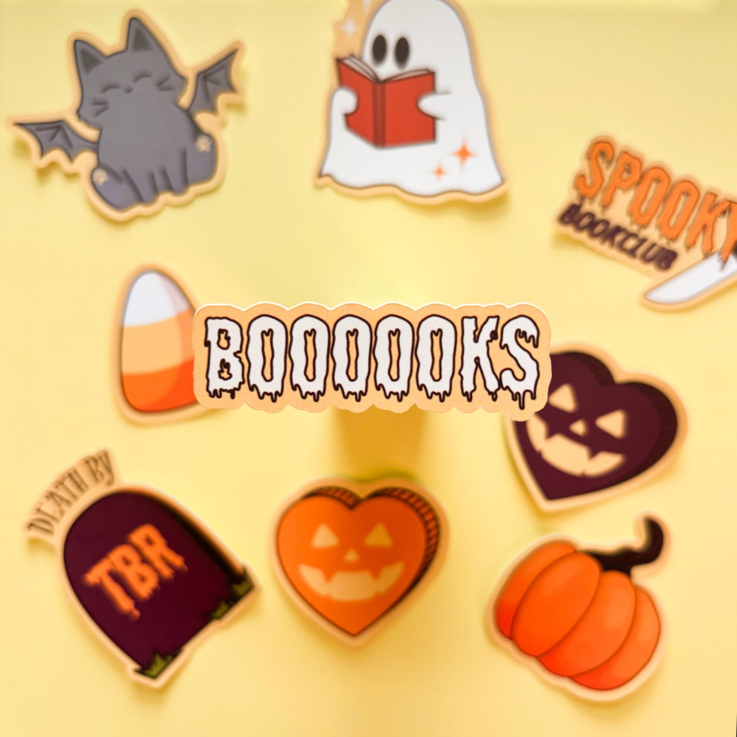 Fall Sticker Pack Halloween Spooky Bookclub Sticker Pack