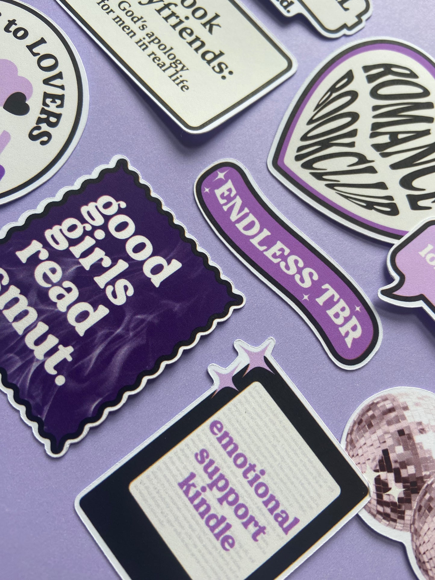 Kindle Sticker Pack - Cool Girl stickers