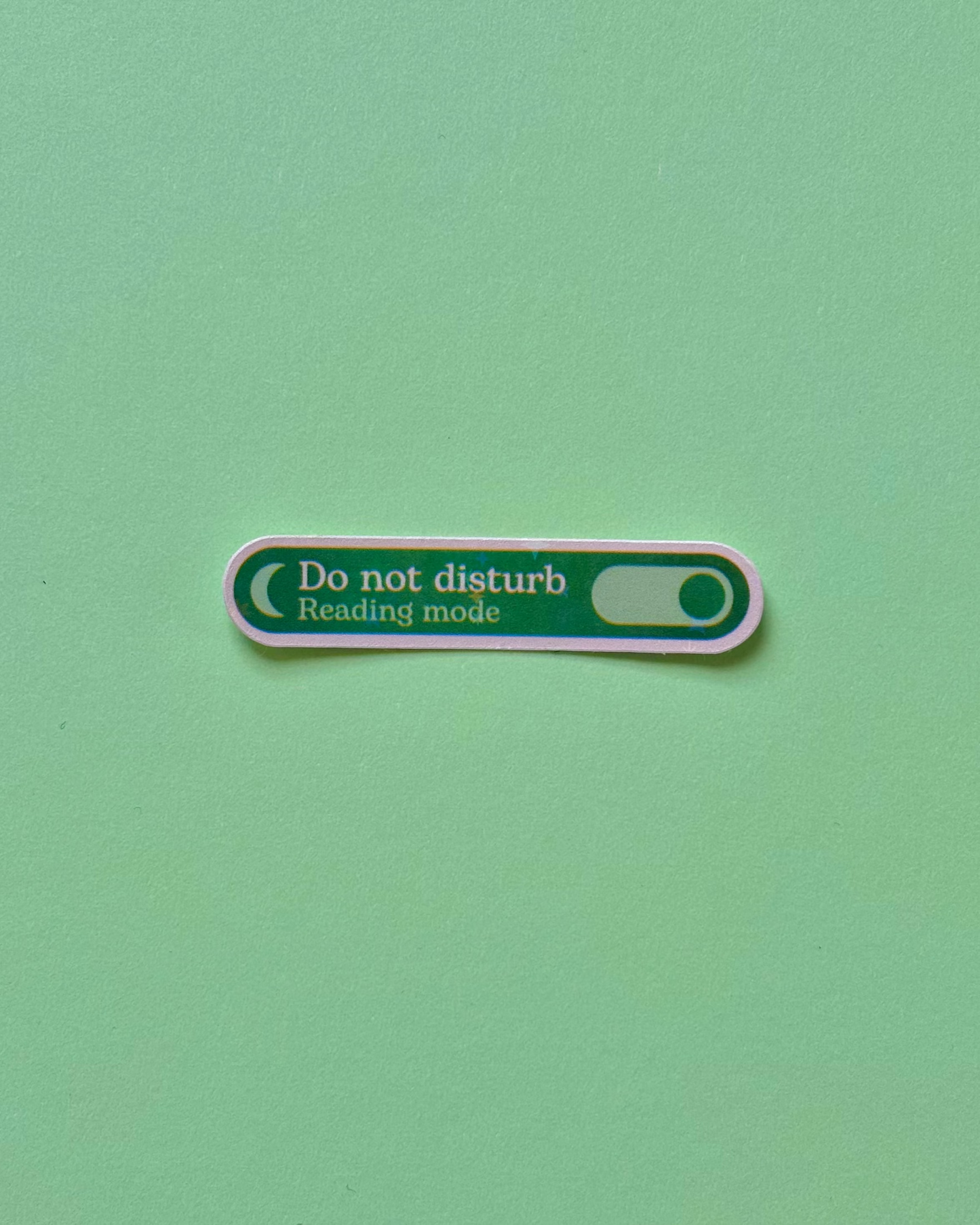 Don not disturb - Reading mode sticker
