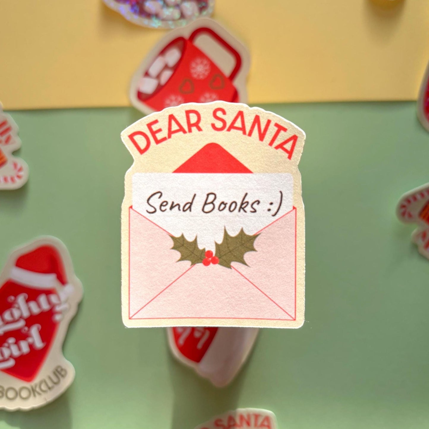 Christmas Bookish Sticker Pack