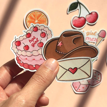 Kindle Stickers Pack - Cowboy Coquette Summer Edition