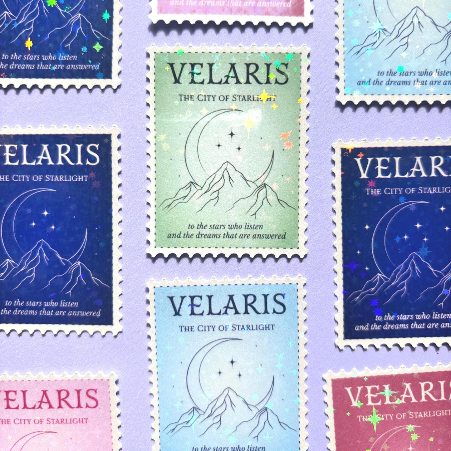 ACOTAR Velaris Sticker - City of Starlight Holographic Sticker