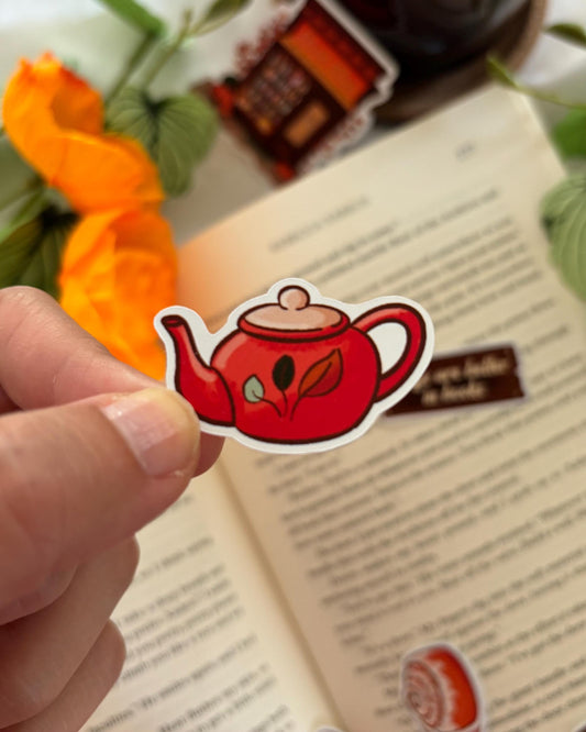 Cozy Tea Pot Sticker