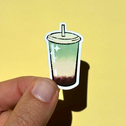 Matcha Latte Sticker