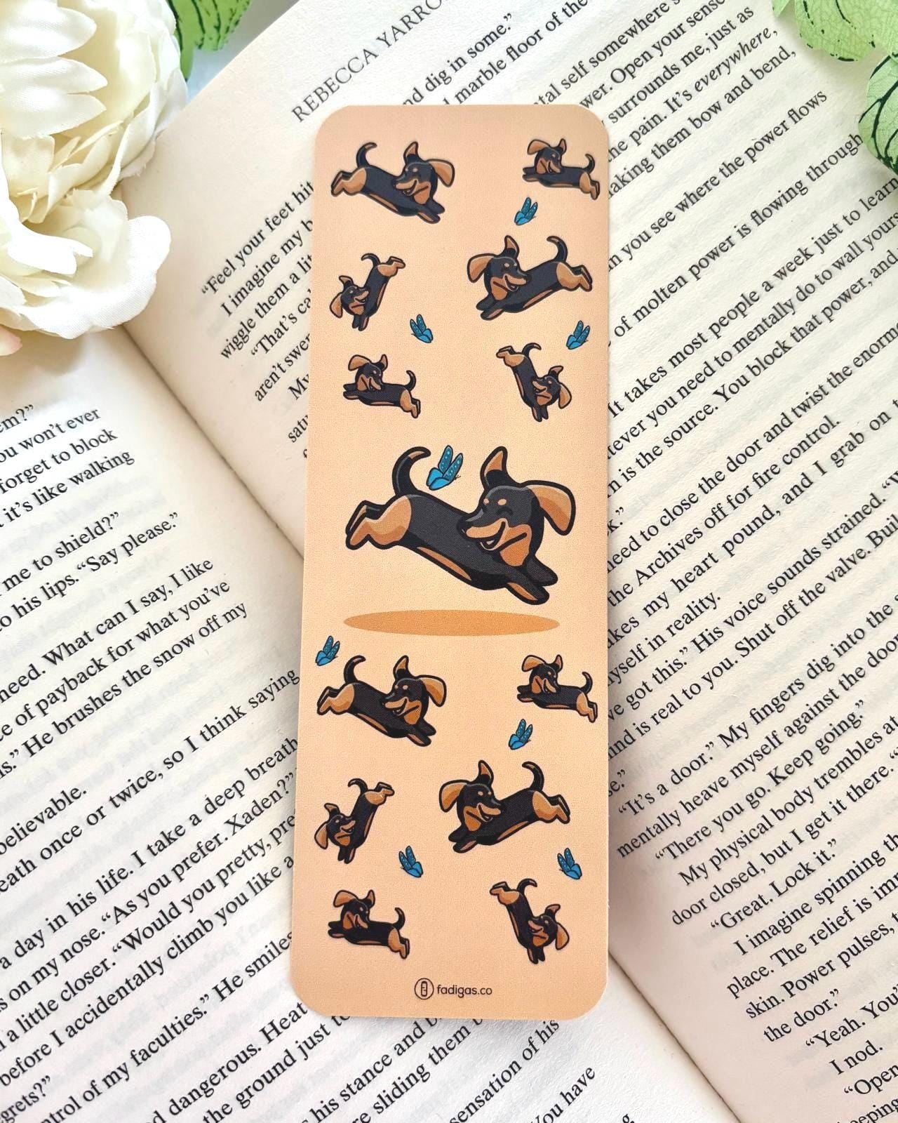 Cute Dog Bookmark - Funny Dachshund
