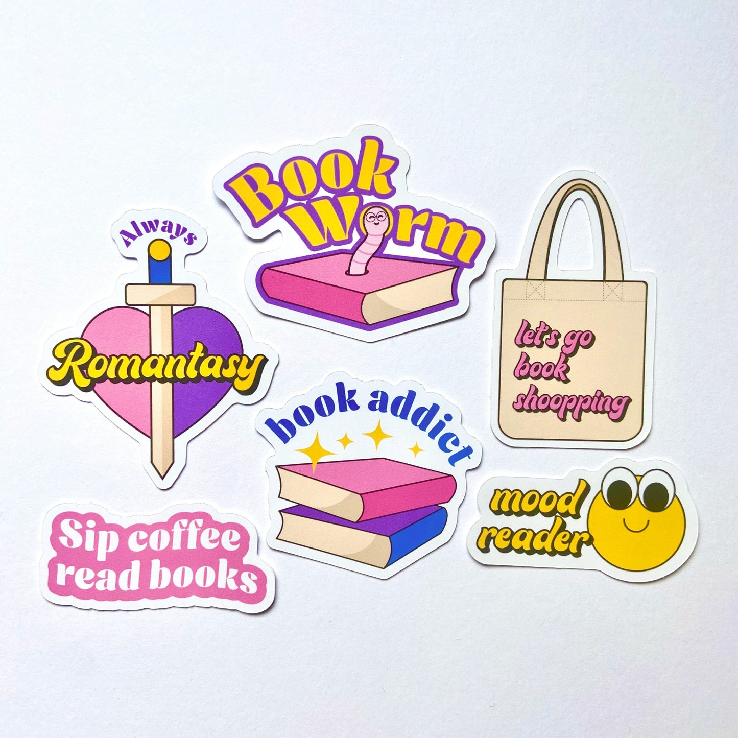 Mood Reader Sticker Pack