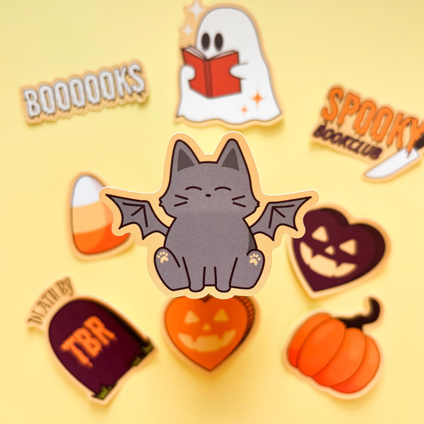Fall Sticker Pack Halloween Spooky Bookclub Sticker Pack