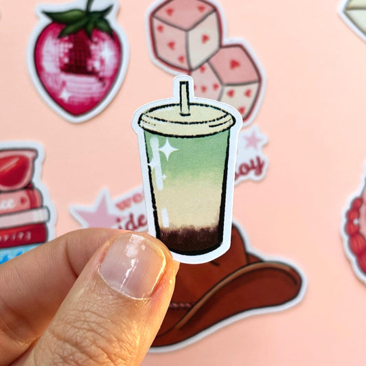 Matcha Latte Sticker
