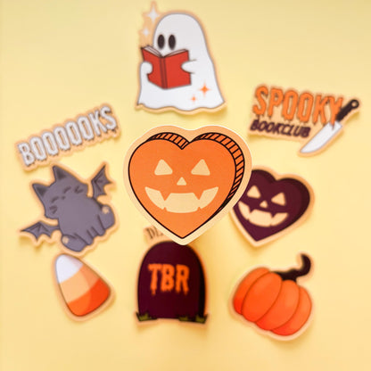 Fall Sticker Pack Halloween Spooky Bookclub Sticker Pack