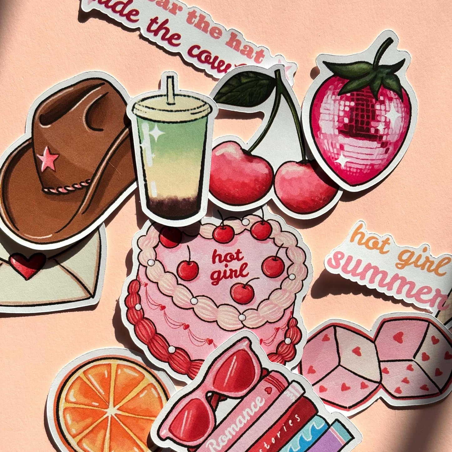 Kindle Stickers Pack - Cowboy Coquette Summer Edition