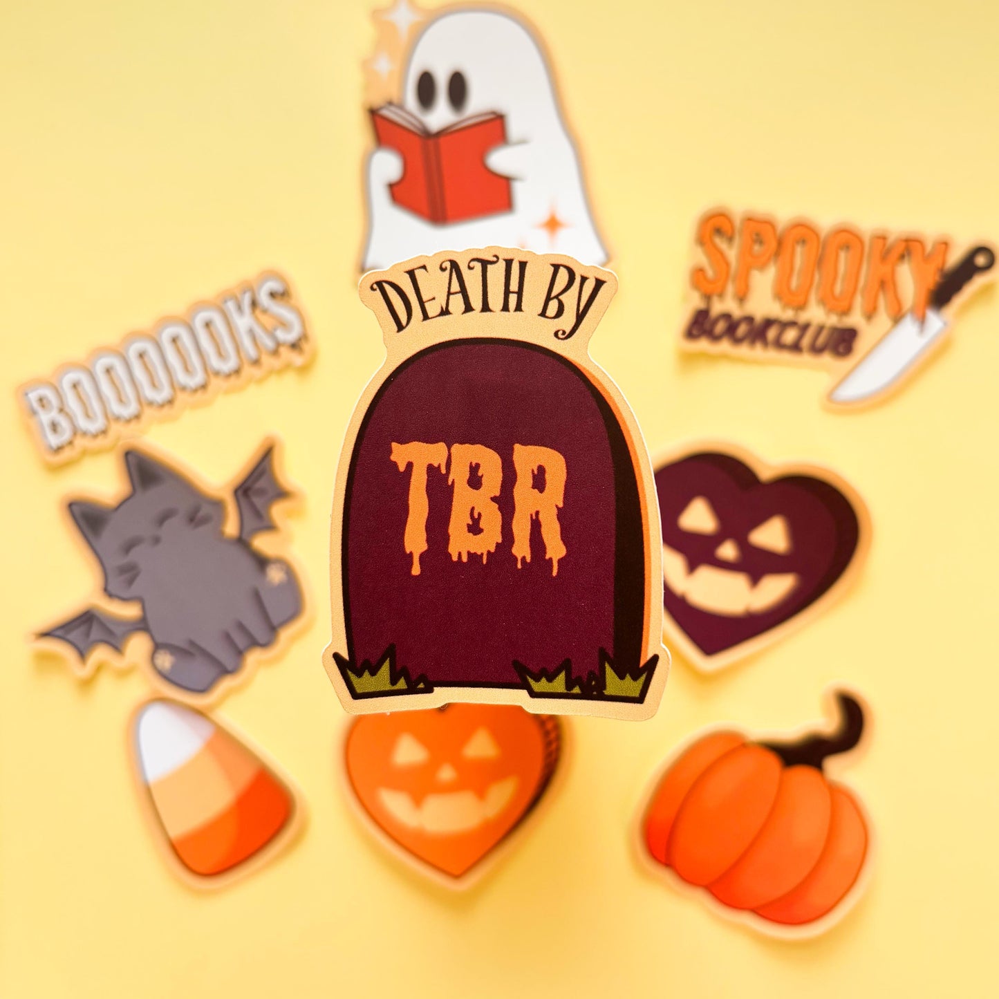 Fall Sticker Pack Halloween Spooky Bookclub Sticker Pack