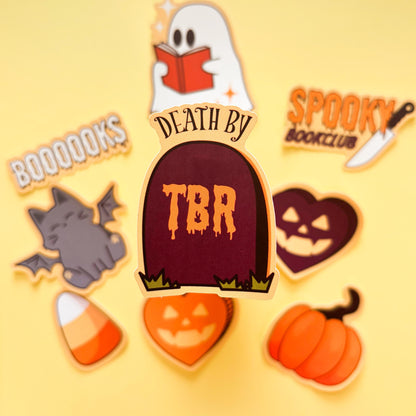 Fall Sticker Pack Halloween Spooky Bookclub Sticker Pack