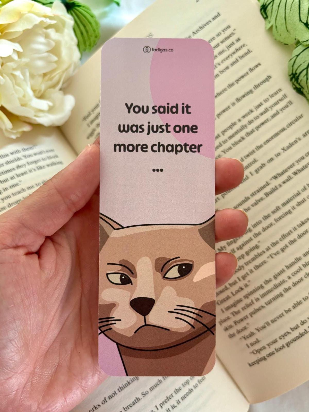 Funny Cat Bookmark