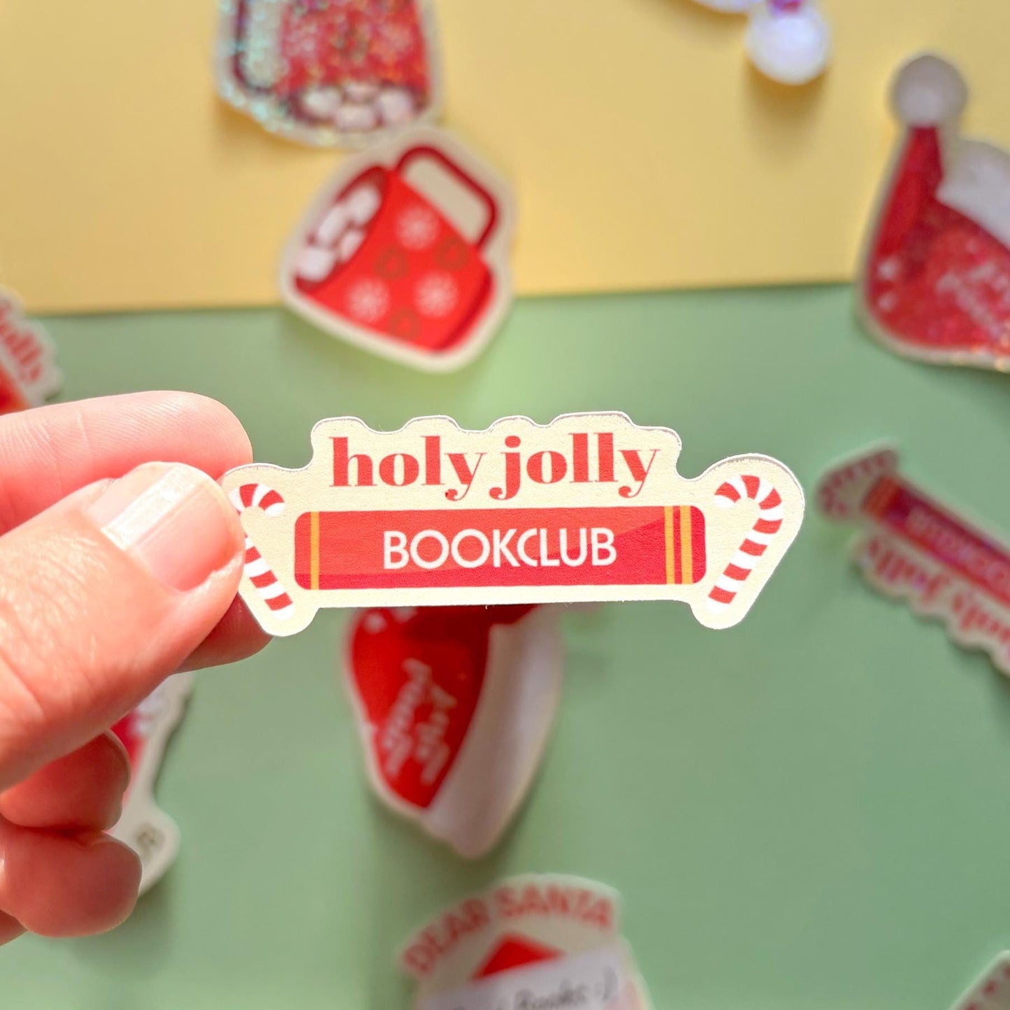 Christmas Bookish Sticker Pack