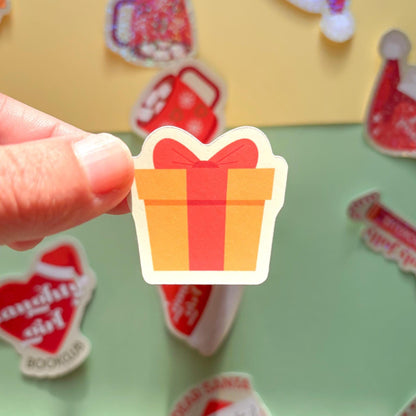 Christmas Bookish Sticker Pack
