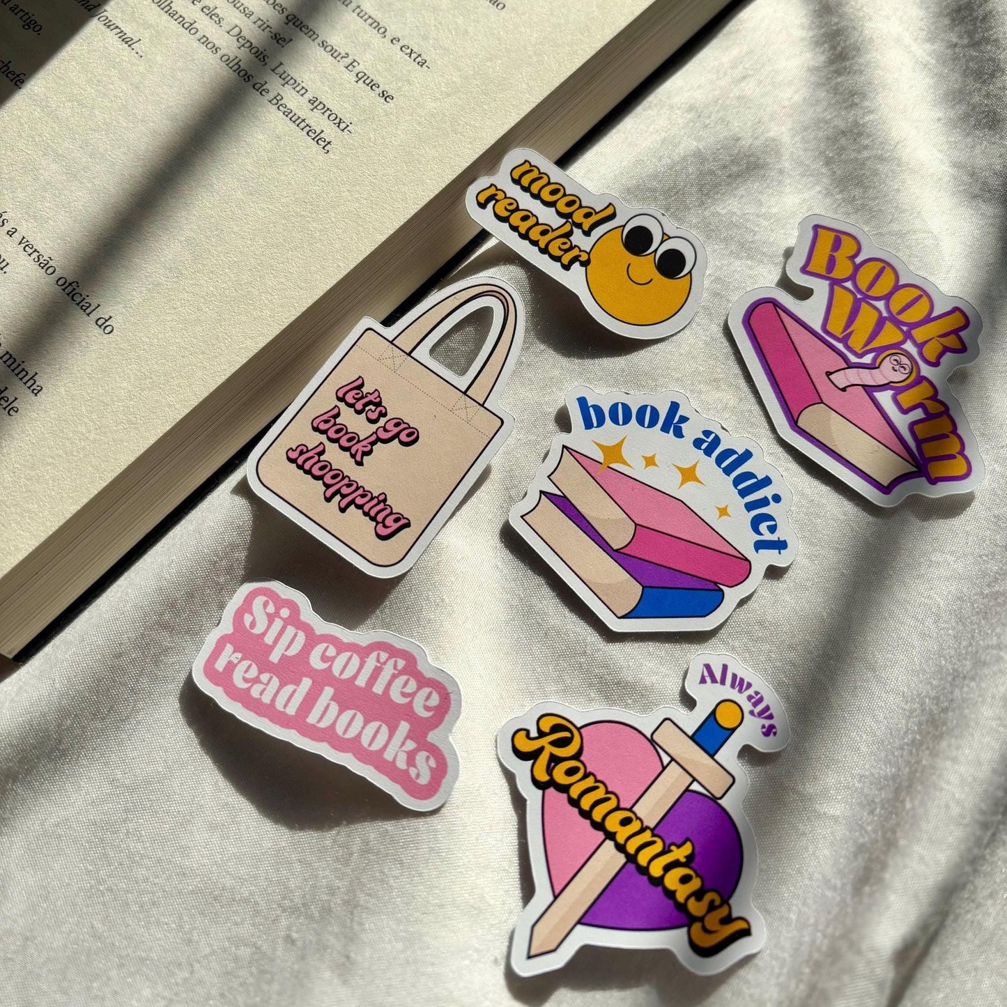 Mood Reader Sticker Pack