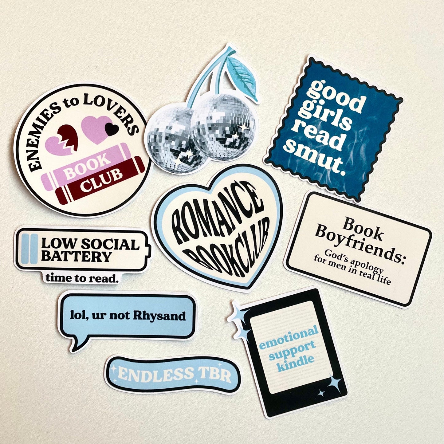 Kindle Sticker Pack - Cool Girl stickers