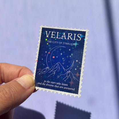 ACOTAR Velaris Sticker - City of Starlight Holographic Sticker