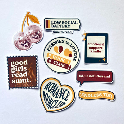 Kindle Sticker Pack - Cool Girl stickers