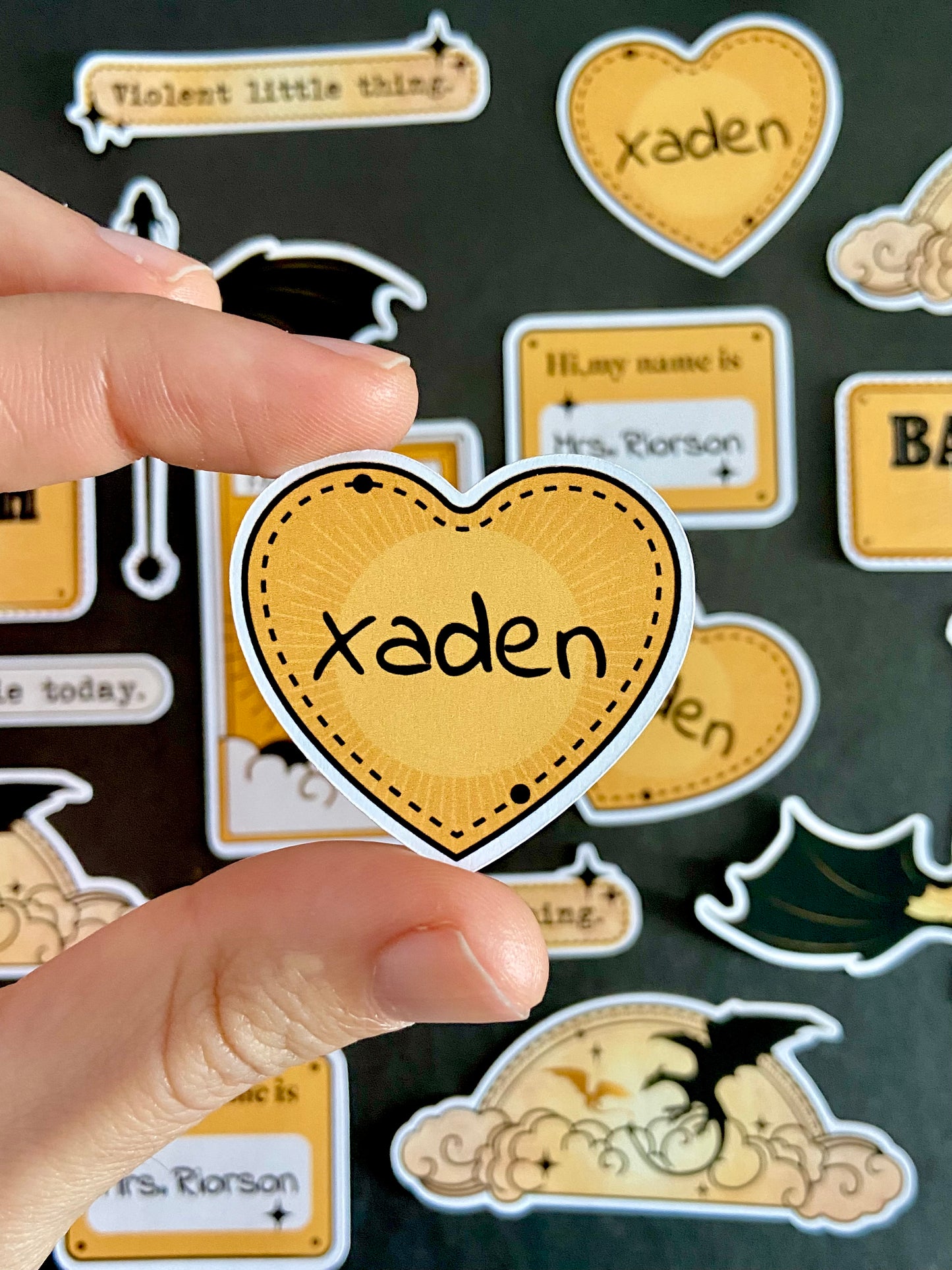 Fourth Wing Sticker Pack