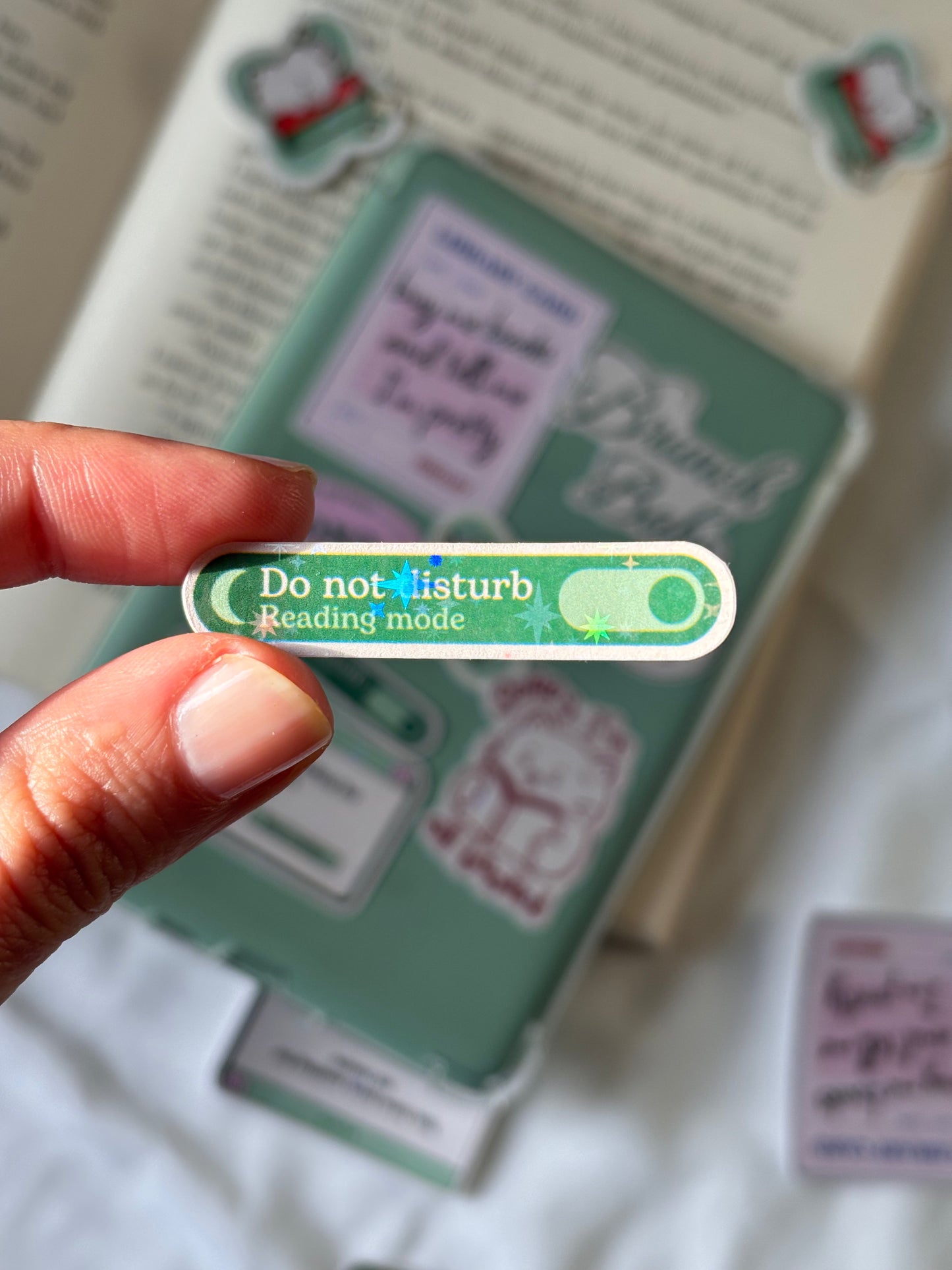 Don not disturb - Reading mode sticker