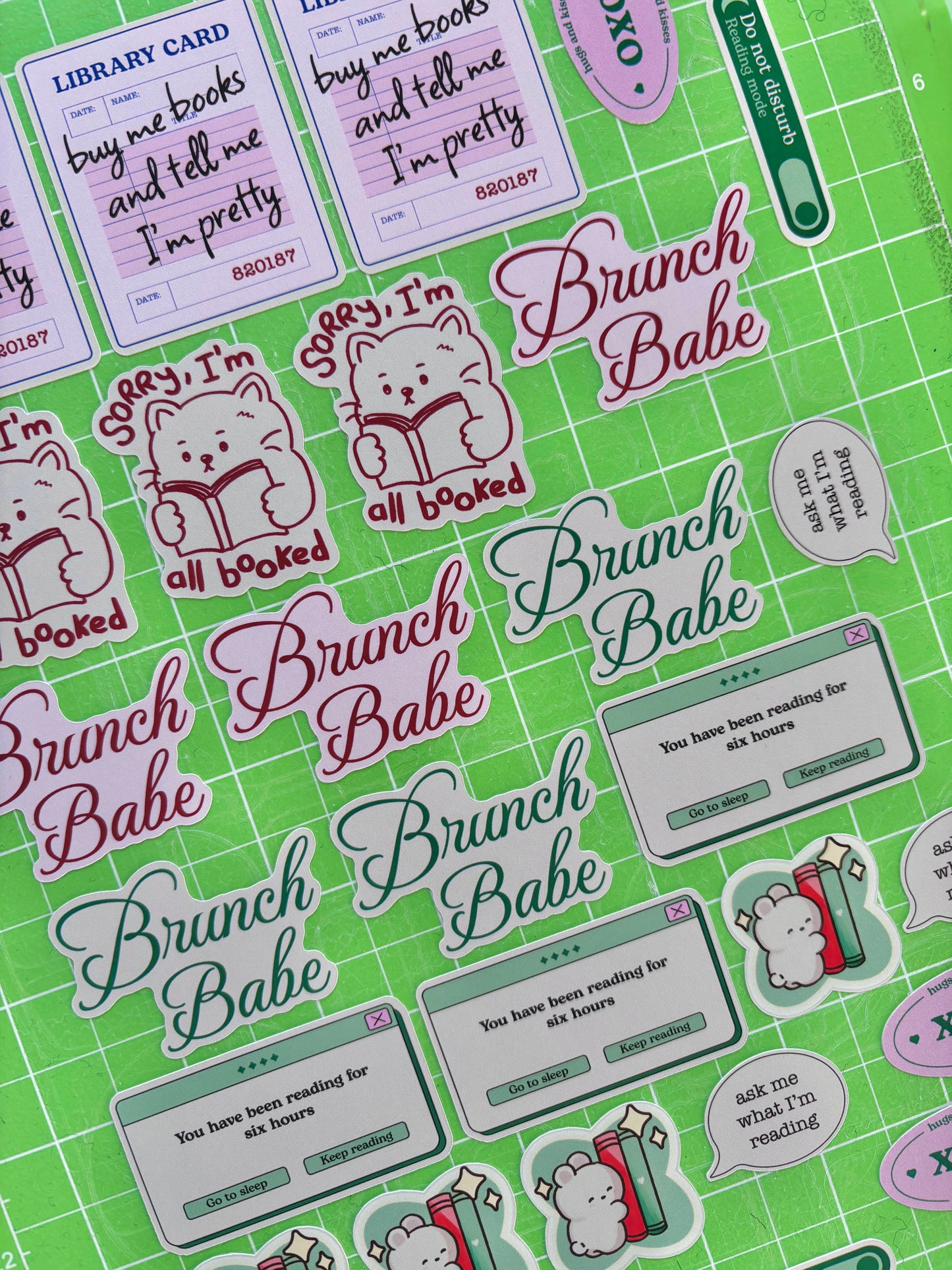 Brunch Babe Sticker Collection