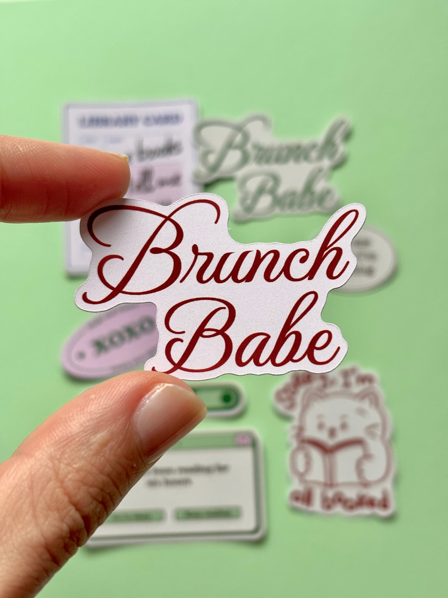 Brunch Babe Sticker
