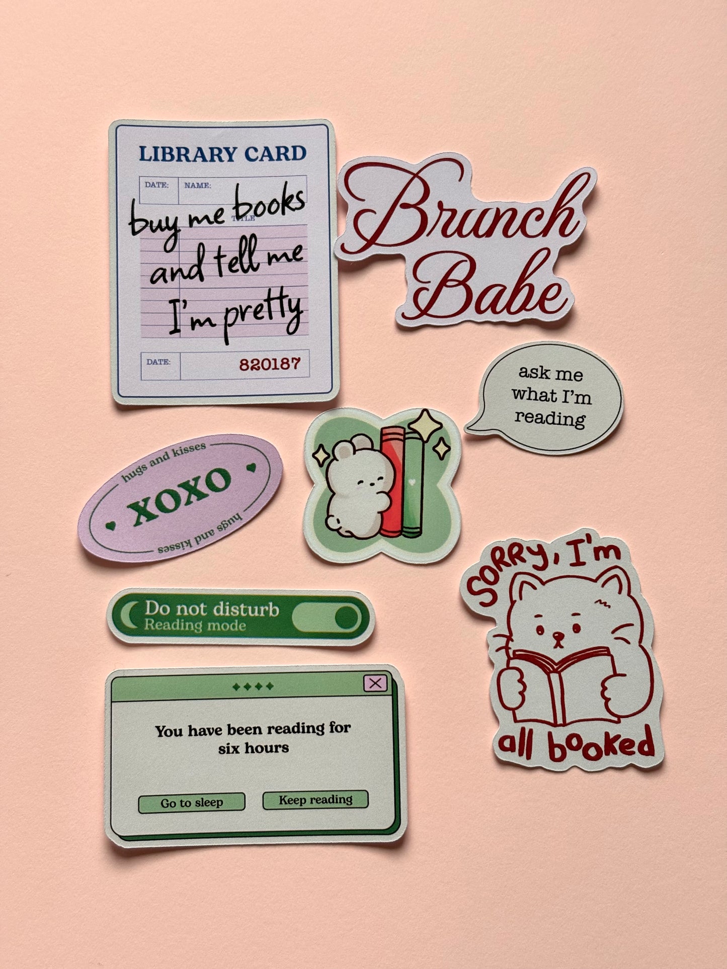 Brunch Babe Sticker Collection