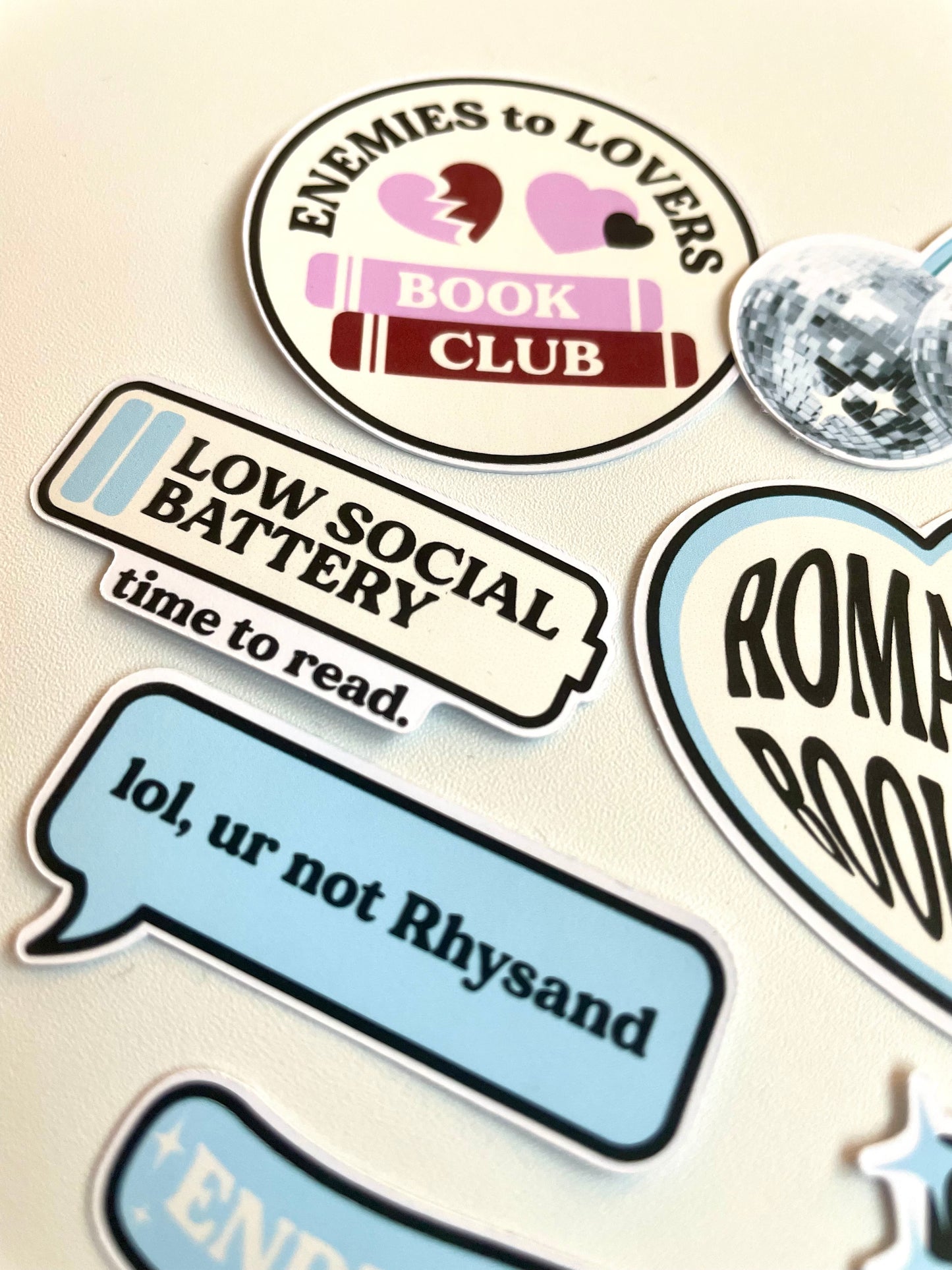 Kindle Sticker Pack - Cool Girl stickers