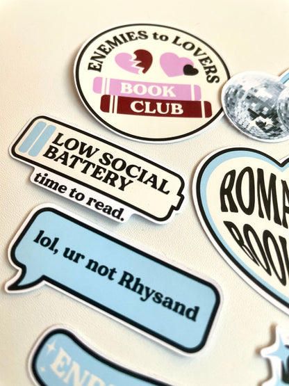 Kindle Sticker Pack - Cool Girl stickers