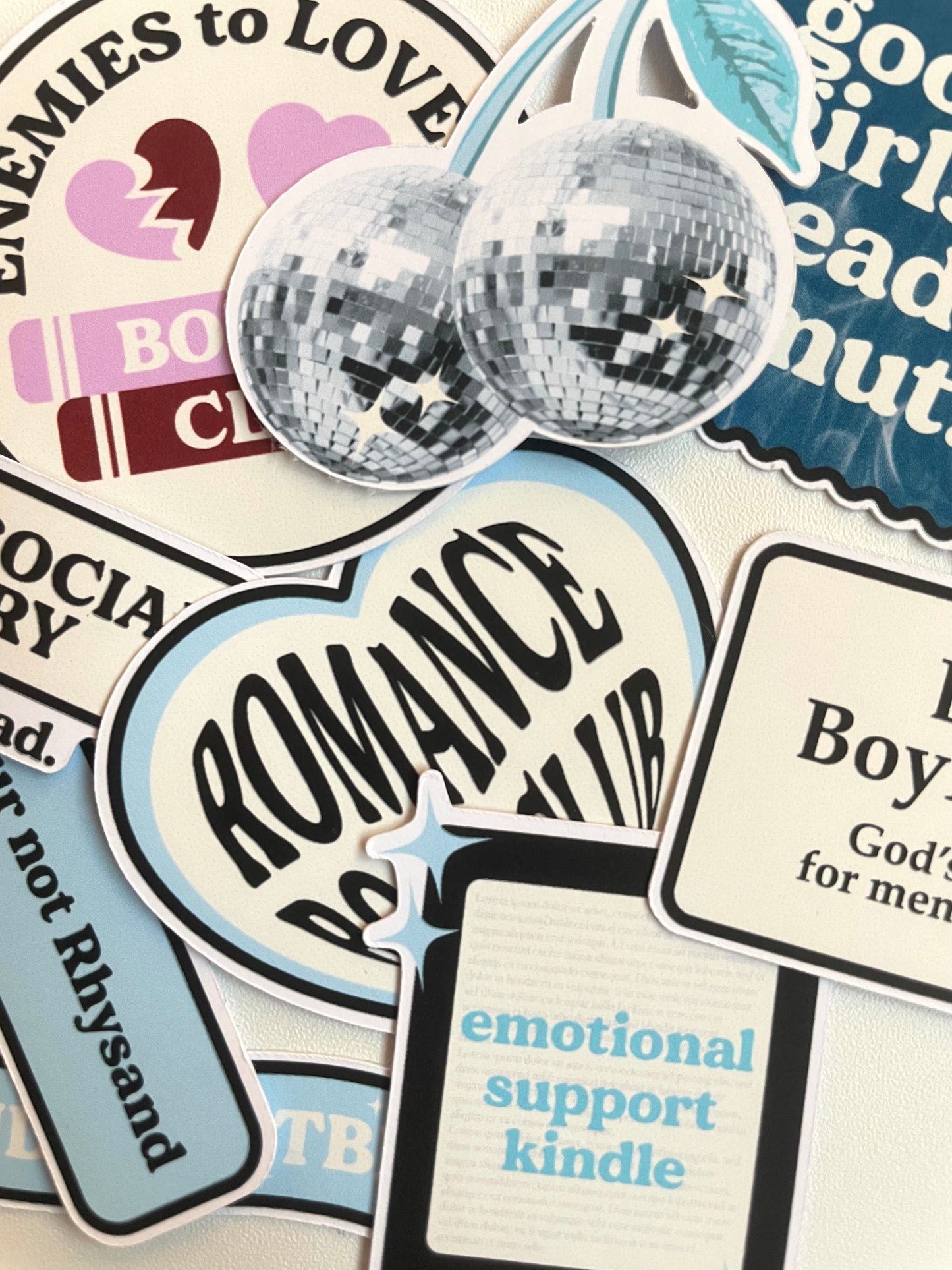 Kindle Sticker Pack - Cool Girl stickers