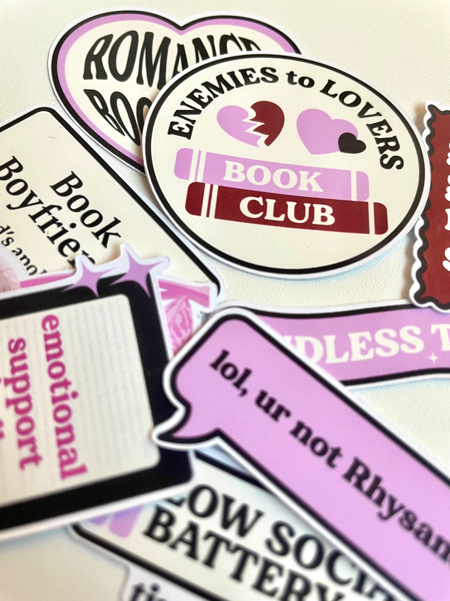 Kindle Sticker Pack - Cool Girl stickers