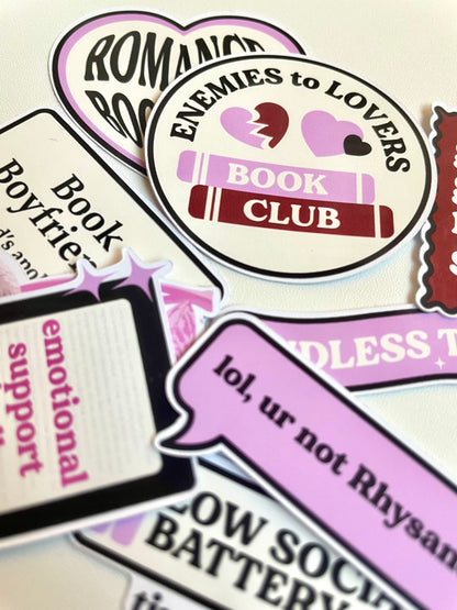 Kindle Sticker Pack - Cool Girl stickers