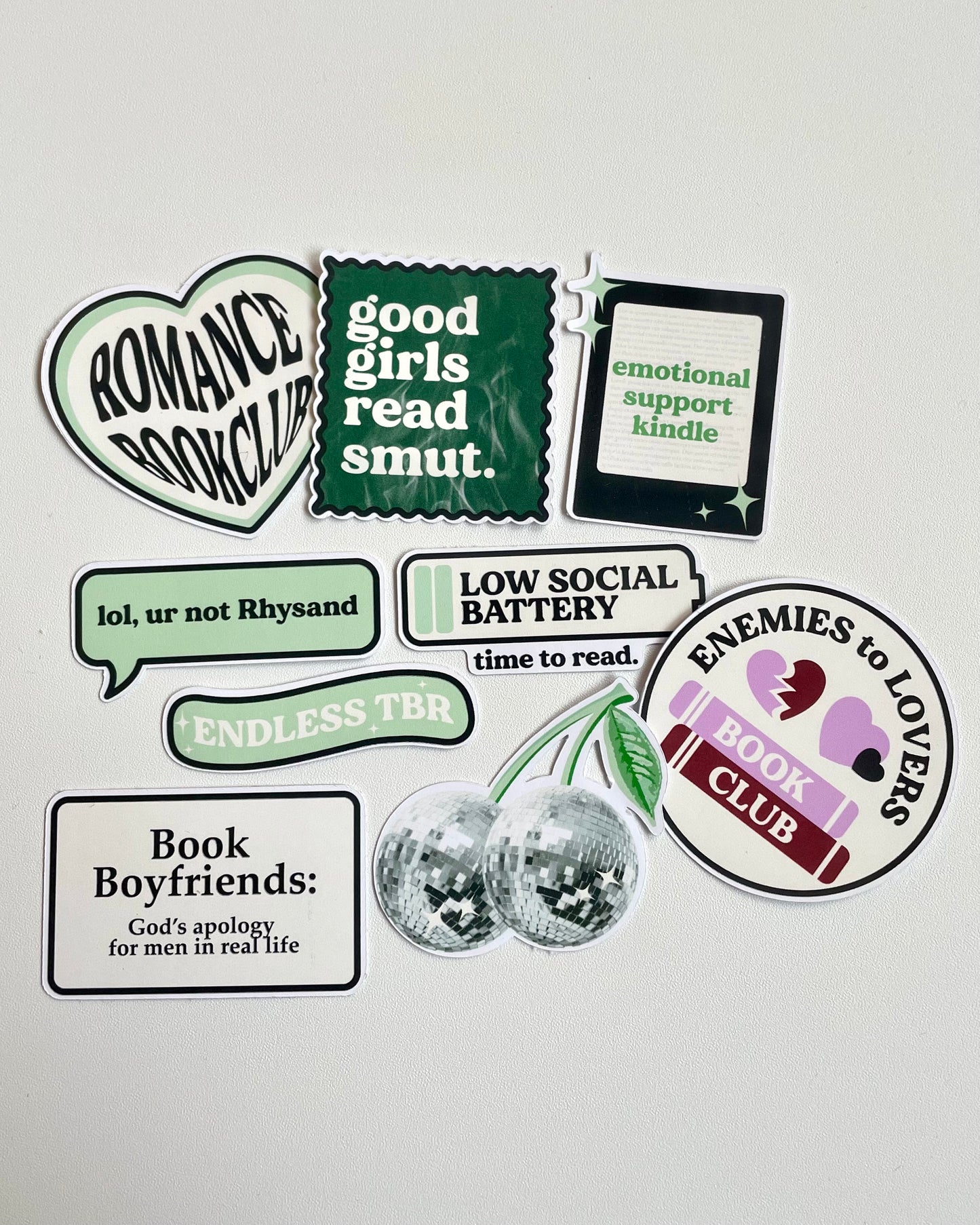 Kindle Sticker Pack - Cool Girl stickers