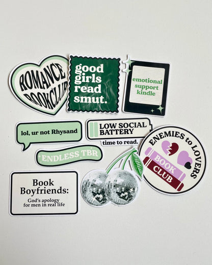 Kindle Sticker Pack - Cool Girl stickers