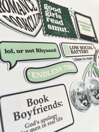 Kindle Sticker Pack - Cool Girl stickers