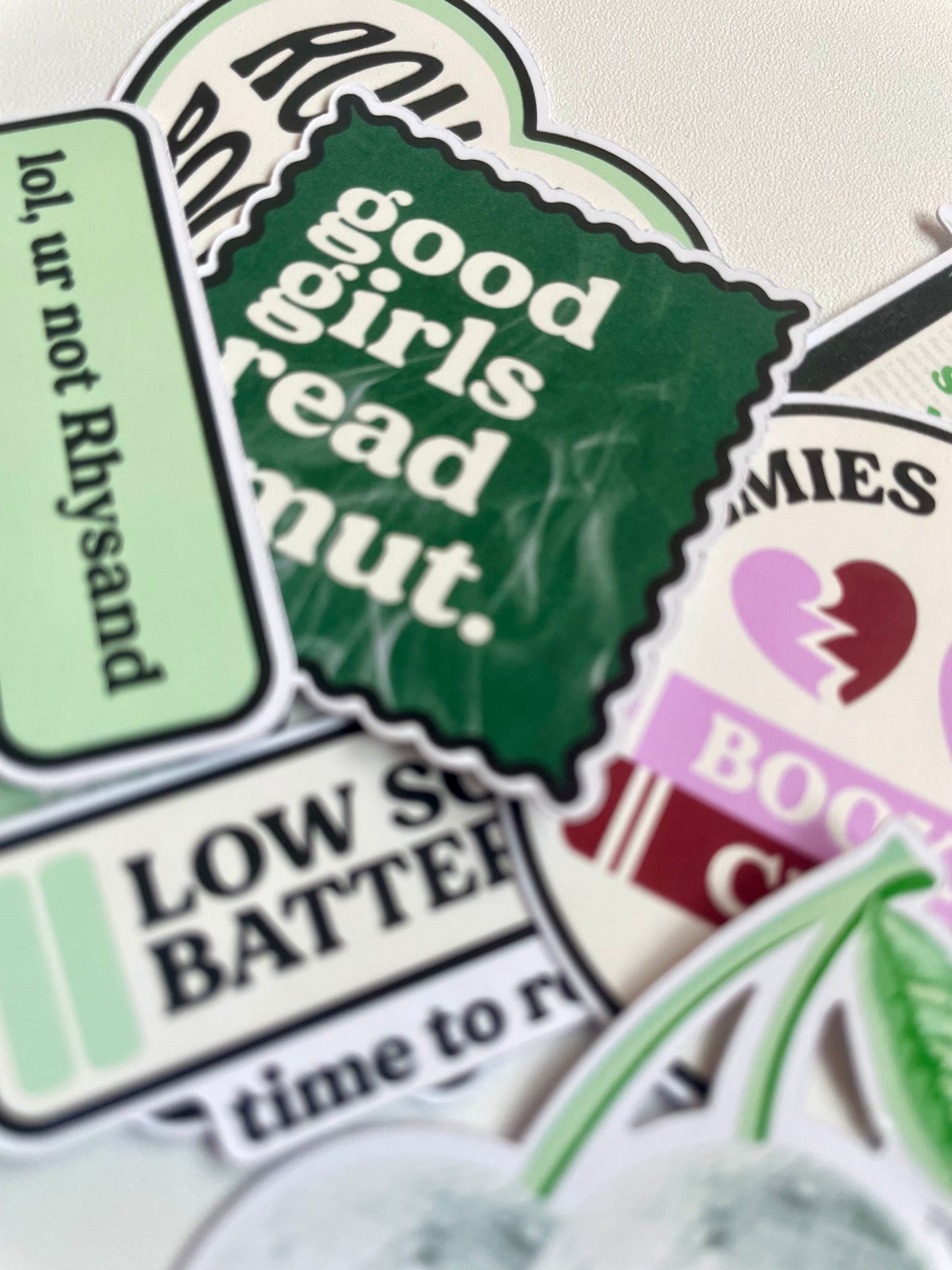 Kindle Sticker Pack - Cool Girl stickers