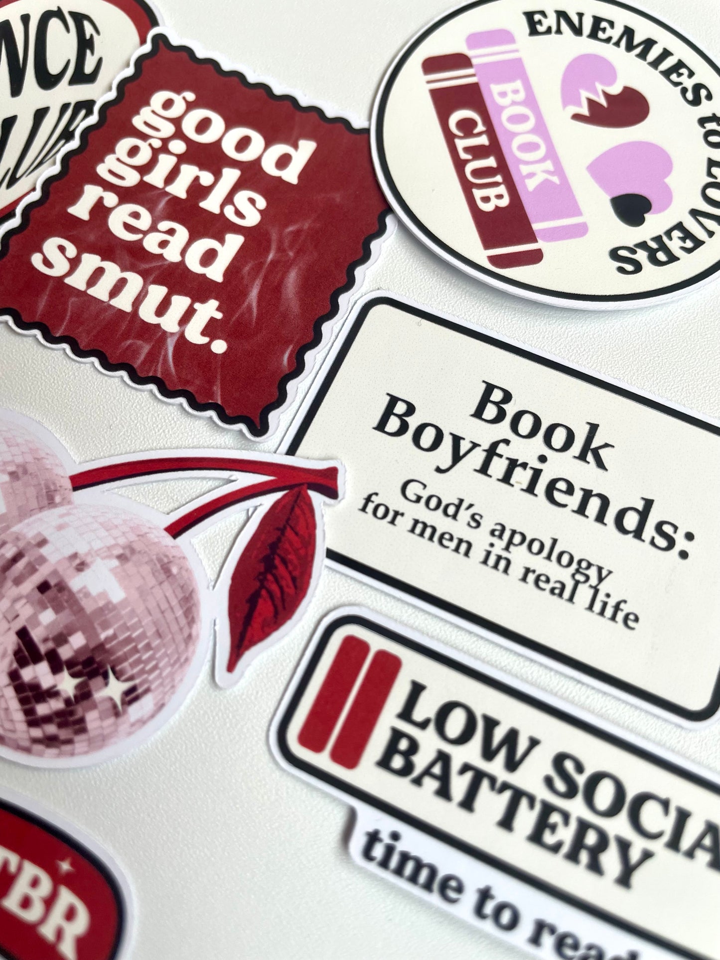 Kindle Sticker Pack - Cool Girl stickers