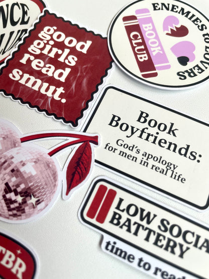 Kindle Sticker Pack - Cool Girl stickers