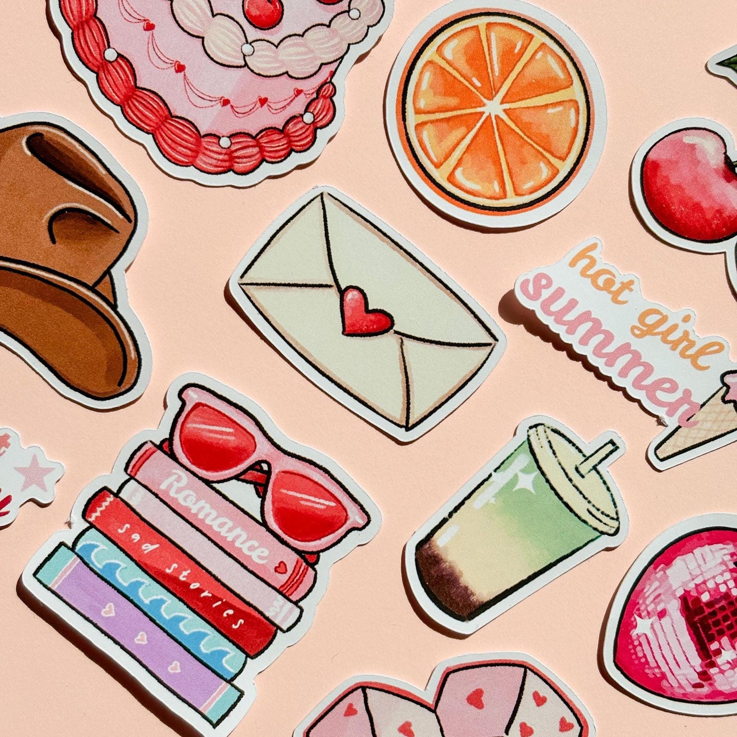 Kindle Stickers Pack - Cowboy Coquette Summer Edition