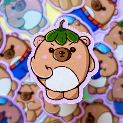 Cute Teddy Bear Mood Tracker Stickers