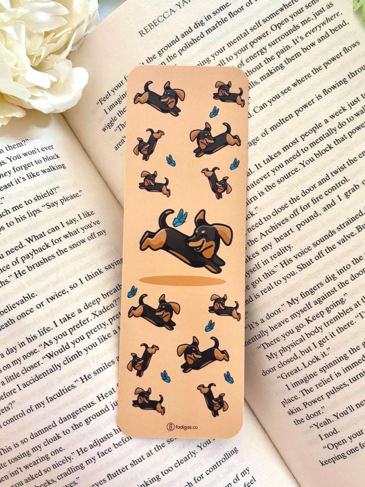 Cute Dog Bookmark - Funny Dachshund