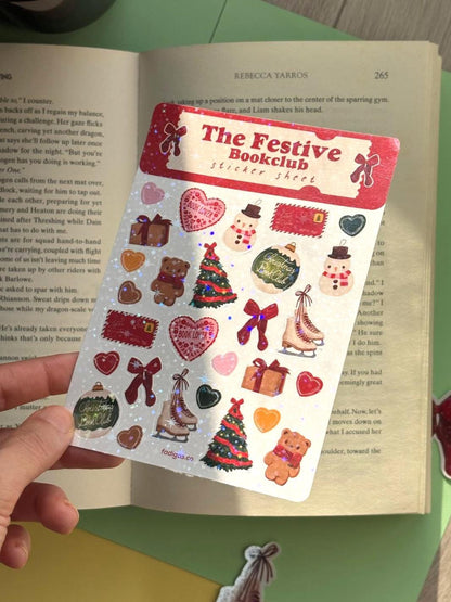 Christmas Sticker Sheet -  Tiny stickers for journaling