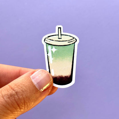 Matcha Latte Sticker