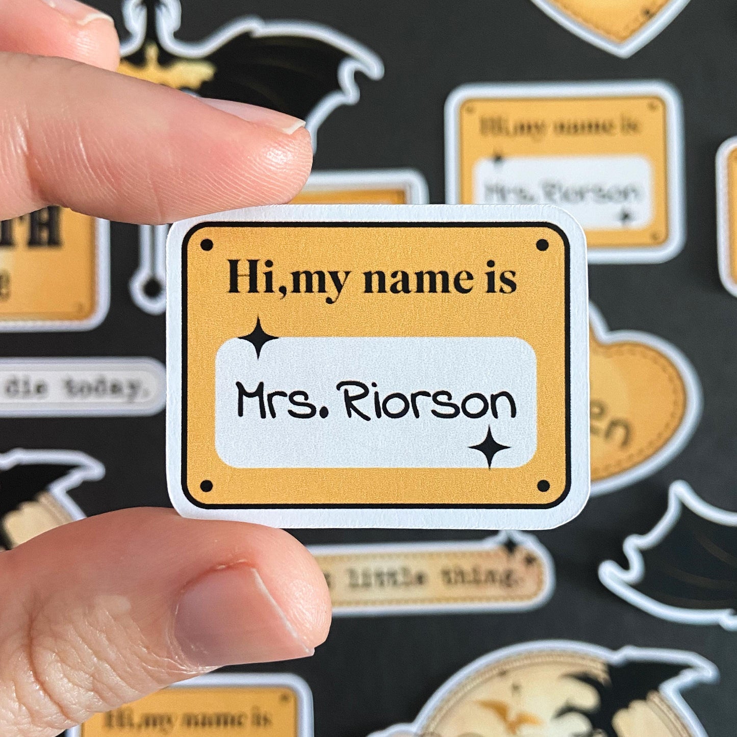 Fourth Wing Sticker Pack