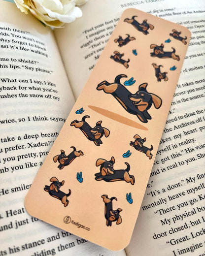 Cute Dog Bookmark - Funny Dachshund
