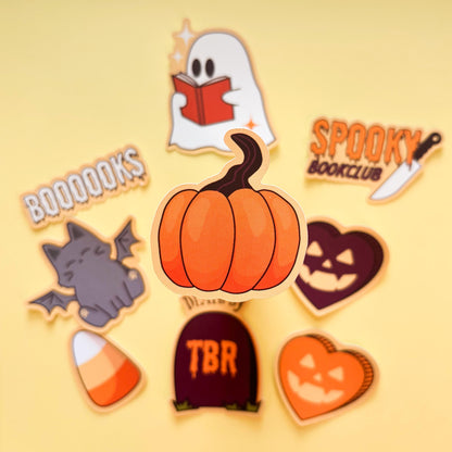 Fall Sticker Pack Halloween Spooky Bookclub Sticker Pack