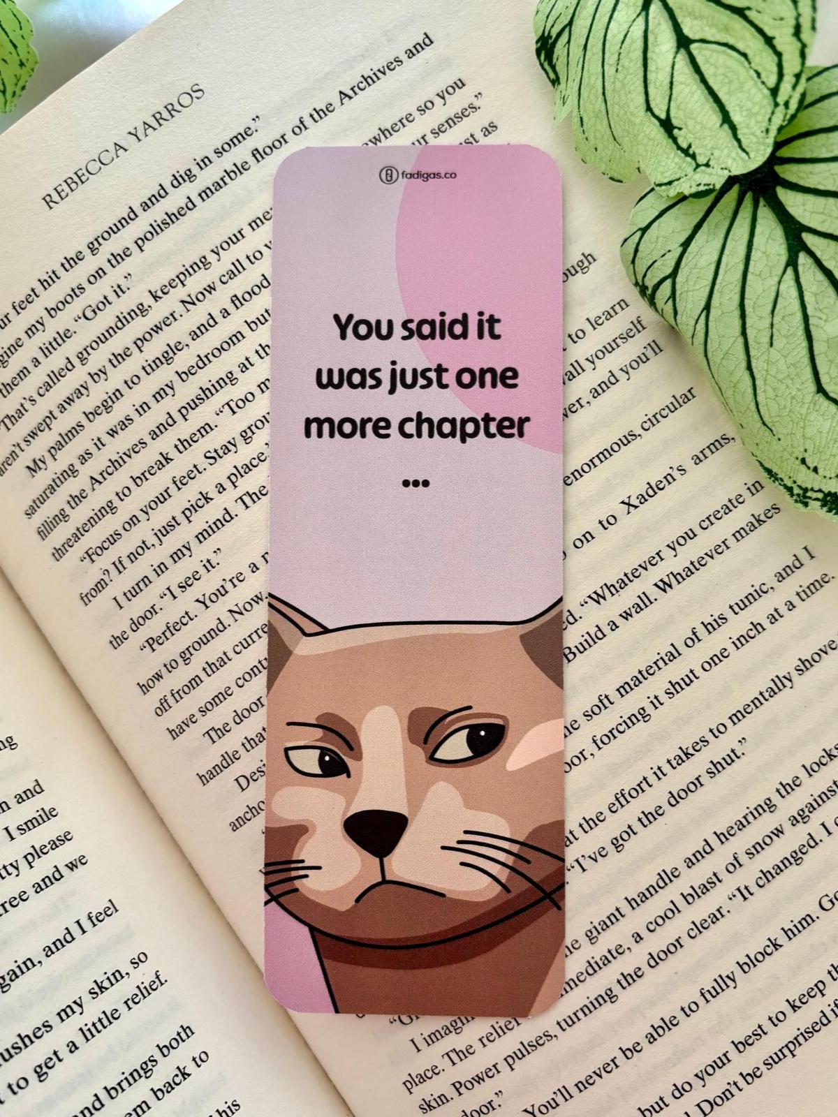 Funny Cat Bookmark