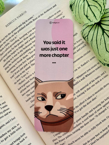 Funny Cat Bookmark