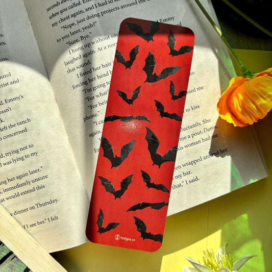 Bat bookmark - Halloween Bookish Gift